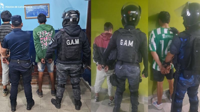 Secuestraron más de 50 vehículos y arrestaron a 12 personas