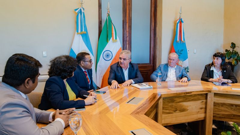 Jali recibió al nuevo CEO de KABIL y evaluaron el avance del proyecto de litio en Fiambalá