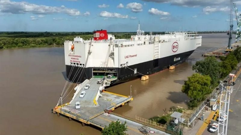 Casi 6.000 autos chinos llegaron al país
