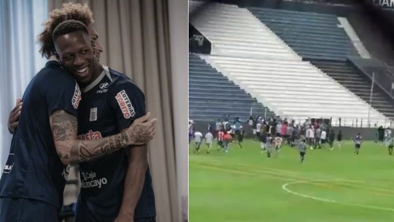 Barras de Alianza agredieron a Advíncula y Guerrero