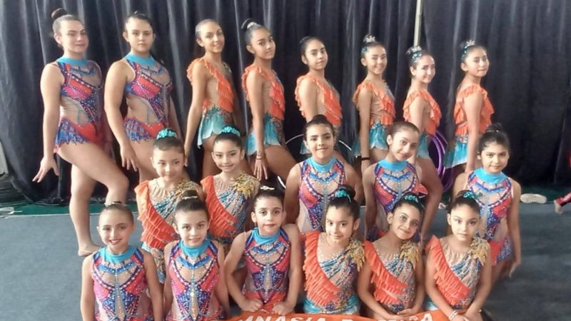 “Allegra” inscribe para clases de Gimnasia Rítmica