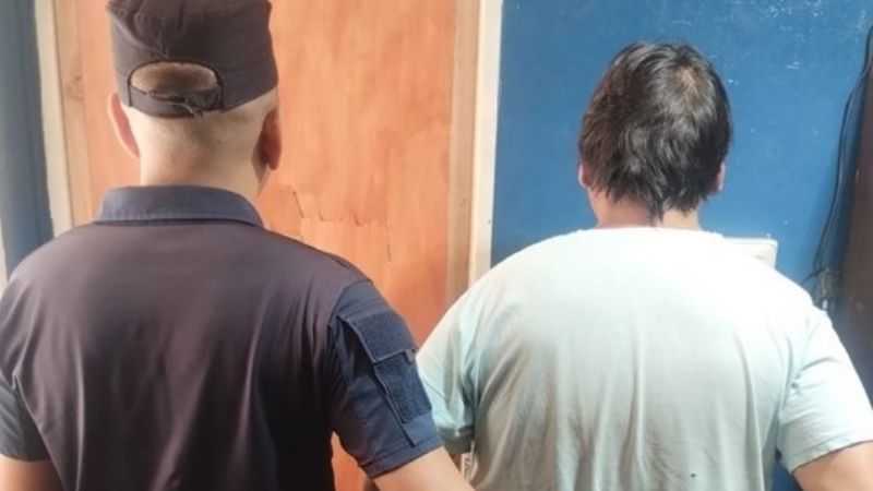 Amenazó con prender fuego la vivienda de su pareja y fue detenido