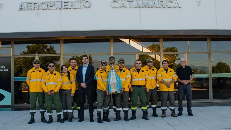 Catamarca se suma al operativo y envió brigadistas a Chubut