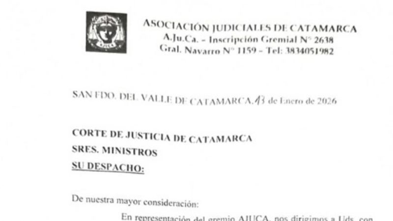Judiciales le piden a la Corte un aumento salarial del 10%