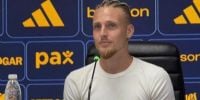 LA FRASE “MATADORA” de Ascacibar en su presentación en Boca: 