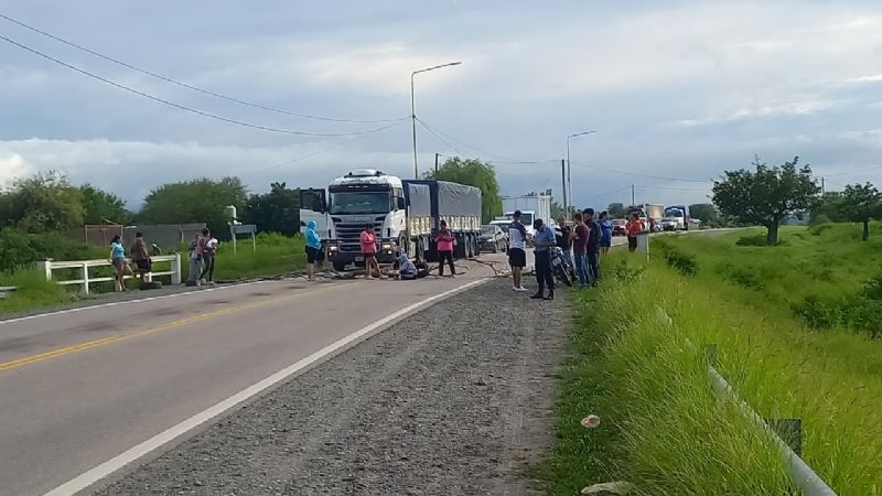 Corte en Ruta Nacional 38: Vecinos reclaman por fallas en sus viviendas