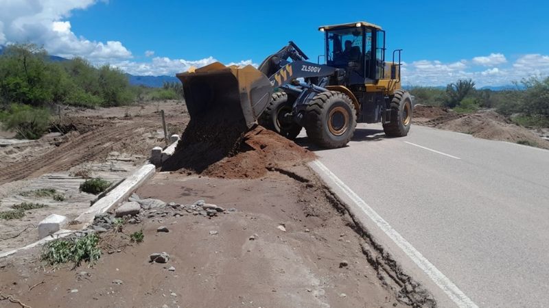 Vialidad Nacional culminó los trabajos de reconstrucción de banquinas en RN 40