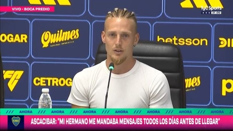 Ascacibar: “No quería jugar en River…”