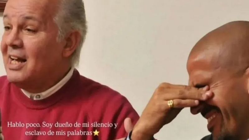 Verón cruzó a Ascacíbar por sus expresiones