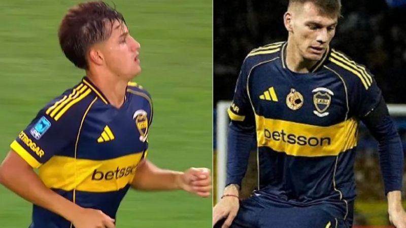 Boca con el cambio obligado de Velasco