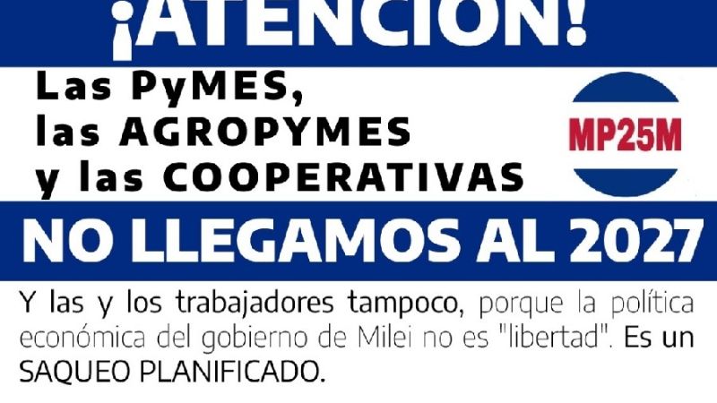 El MP25M convoca a una movilización