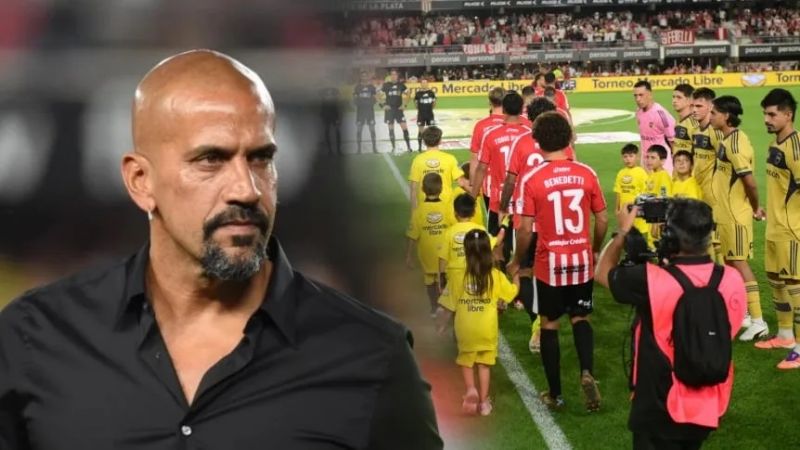 Irónico posteo de Verón sobre el “pasillo” a Estudiantes