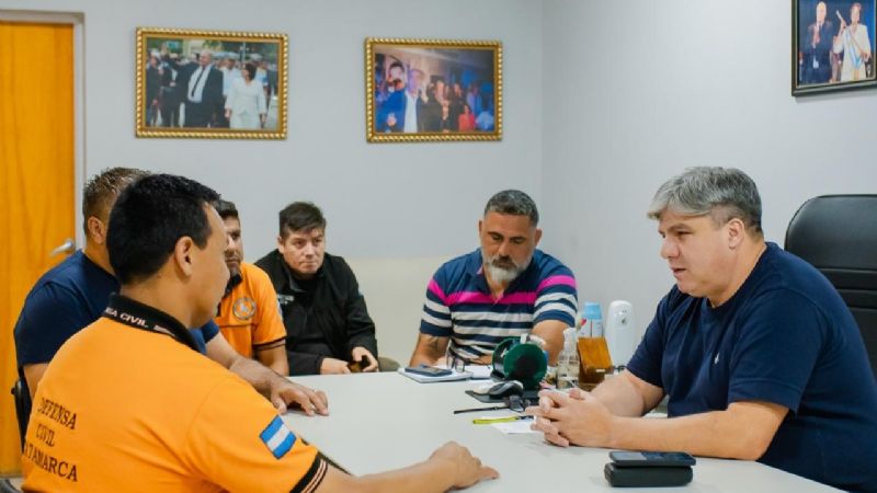 Protección Civil realizó relevamientos y acciones preventivas en Aconquija