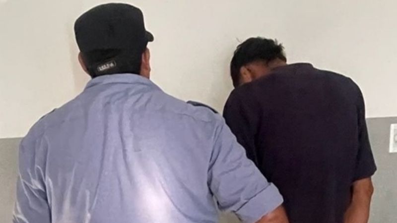 Sospechado de intentar cometer un ilícito fue aprehendido