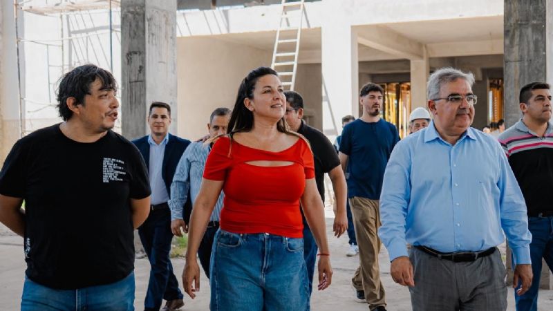 El Polideportivo de Valle Viejo tiene un importante avance y será una realidad este año