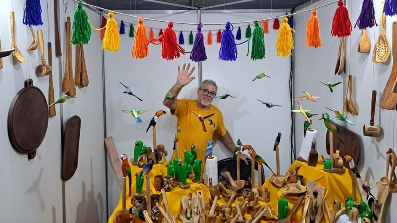 Catamarca muestra su artesanía en la Feria Nacional de Cosquín