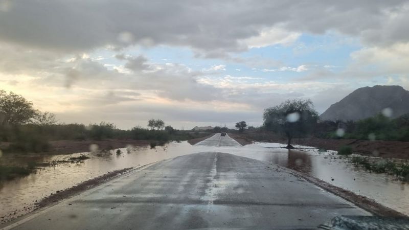Tinogasta: complicaciones en rutas por lluvias