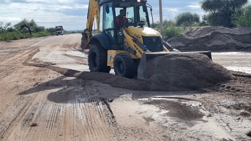 Tinogasta: complicaciones en rutas por lluvias