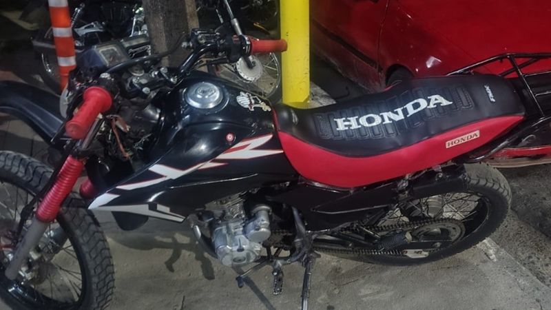 Tras una persecución secuestraron una motocicleta