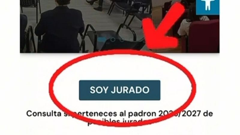 El Poder Judicial habilitó la consulta del padrón de potenciales jurados 2026–2027