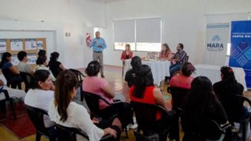 MARA promueve la generación de oportunidades para mujeres de Santa María
