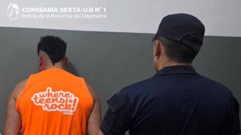 Amenazó a su hermano con un cuchillo y un tenedor