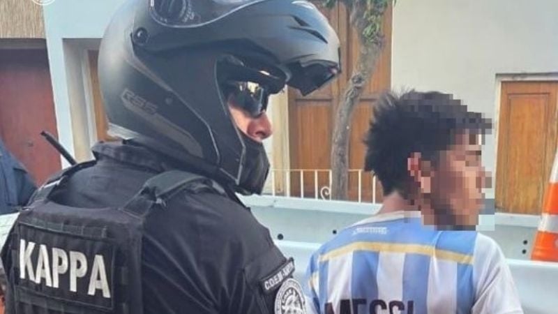 Dos arrestados por desorden en distintos puntos de la Capital