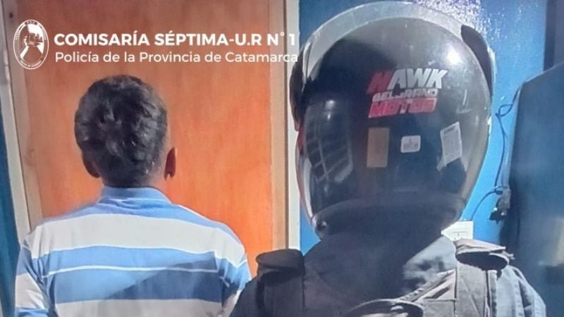 Norte de la Capital: un hombre aprehendido con un arma blanca