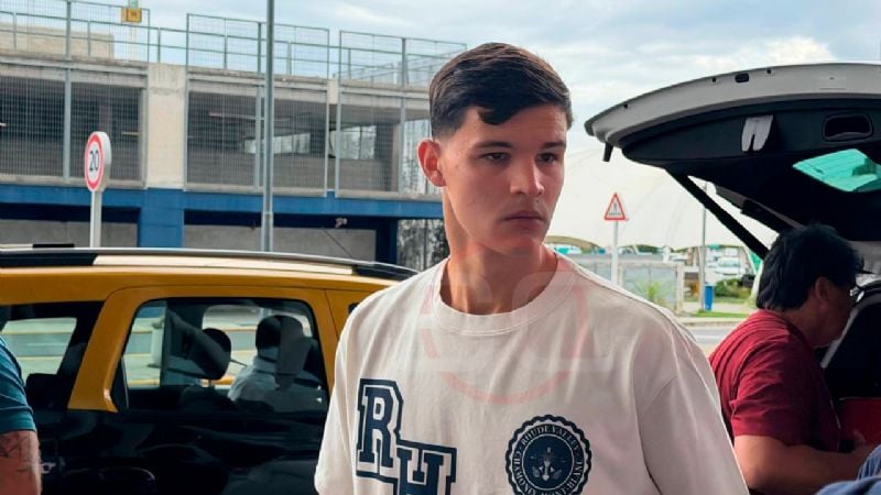 Valentín Carboni ya está en Argentina y se prepara para iniciar su nuevo desafío en Racing