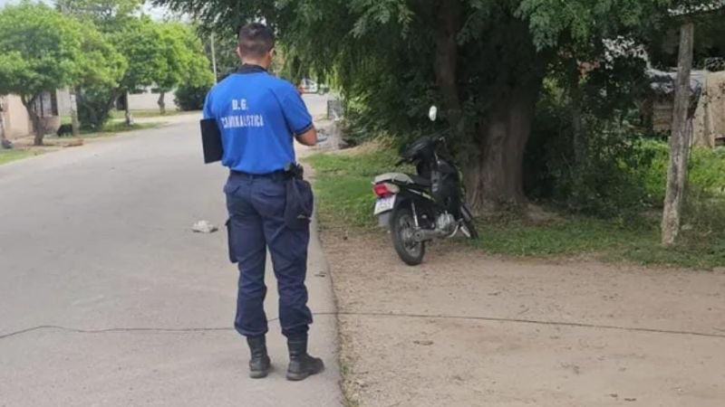 Cable suelto provocó un grave accidente en Valle Viejo