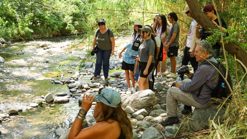 Exitosa travesía para descubrir la flora y la fauna de La Quebrada
