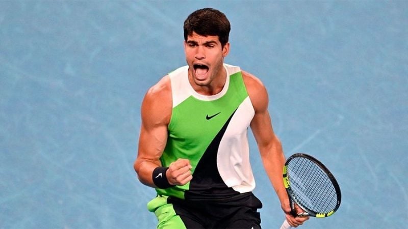 Carlos Alcaraz, campeón del Australian Open