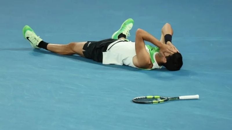 Carlos Alcaraz, campeón del Australian Open