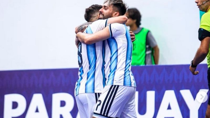 Argentina en la final de la Copa América de futsal
