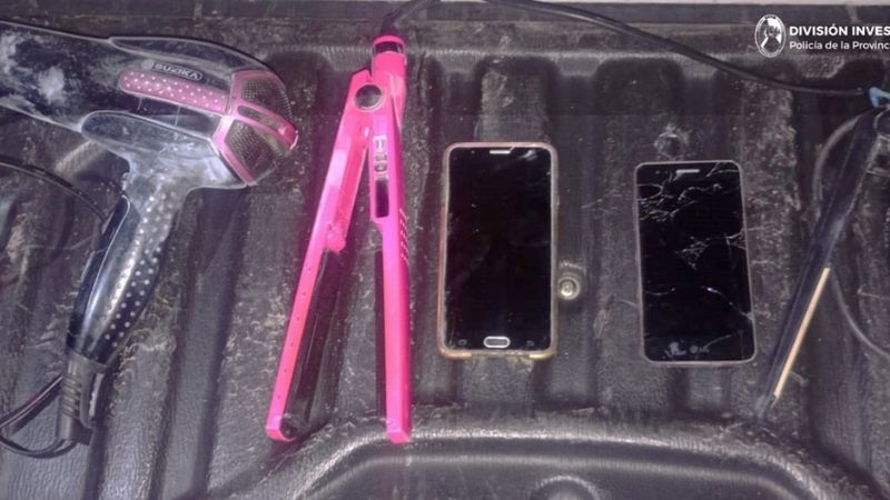 Tras un rastrillaje, recuperaron dos celulares y otros elementos sustraídos