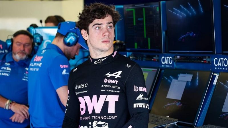Franco Colapinto terminó último en Bahrein