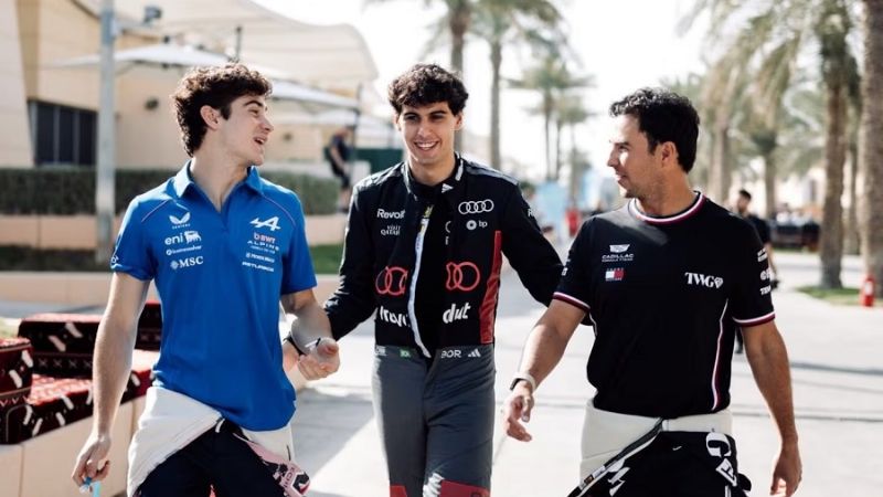 Franco Colapinto terminó último en Bahrein