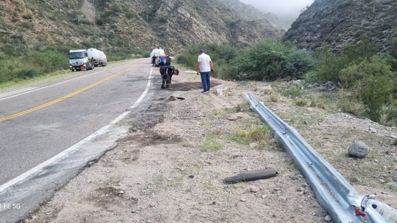 Se liberó la calzada en La Cébila