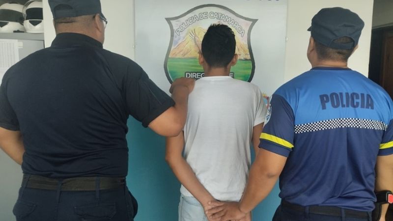 Era requerido por la Justicia de Salta y fue detenido en Valle Viejo