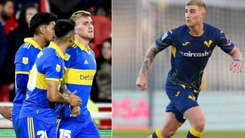 Valentini y el “cartonero” Riquelme