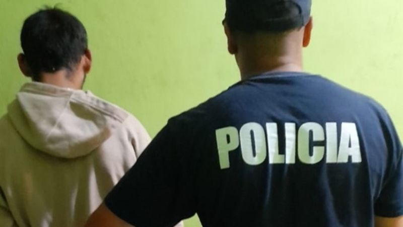 Golpeó a su pareja embarazada de 8 meses