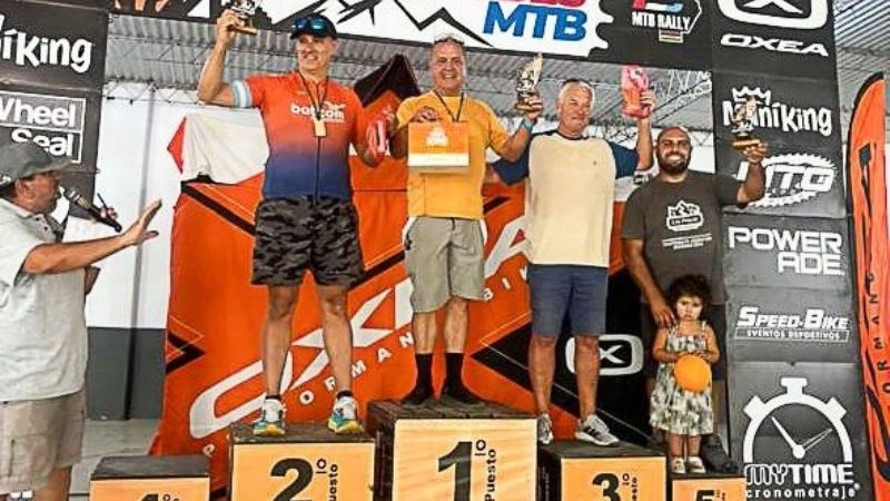 Hugo Montero ganó la primera del Rally Bike cordobés
