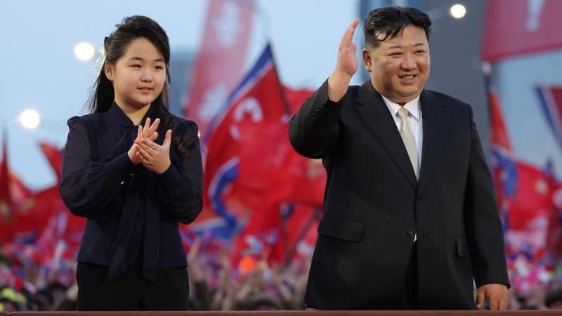 Kim Jong Un eligió a su hija de 13 años como próxima líder de Corea del Norte