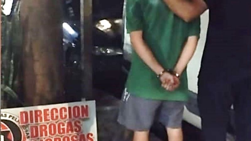 Secuestran una encomienda con casi 2 kilos de Cogollos de Marihuana en la Capital