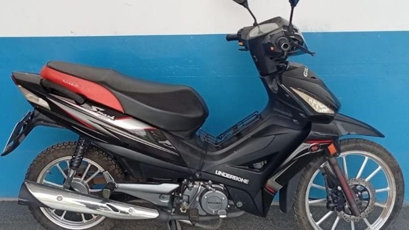 Recuperaron una moto robada