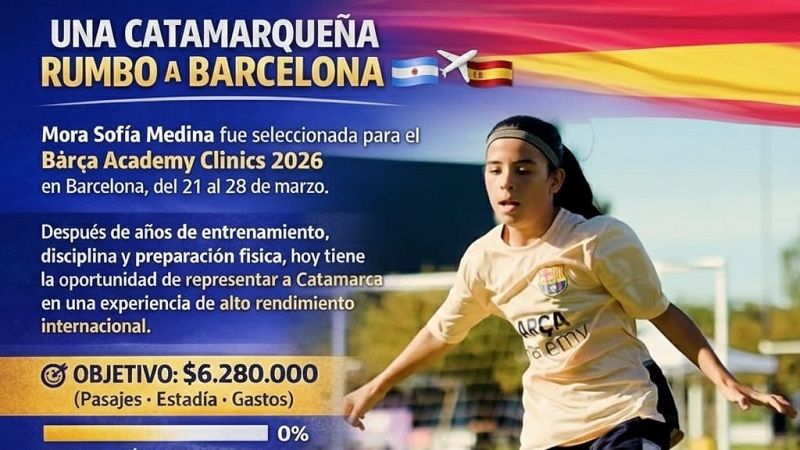 Gestionan apoyo para pequeña futbolista