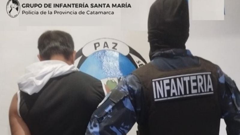 Causó un desorden en un festival y terminó encarcelado