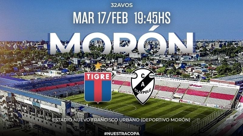 Tigre y Claypole, otro cruce en Copa Argentina