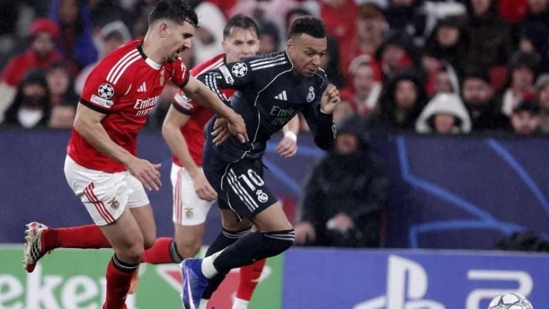 Benfica-Real Madrid en los play-offs de la Champions