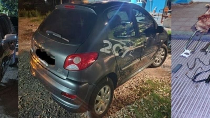 Tres detenidos al intentaron esquivar un control policial